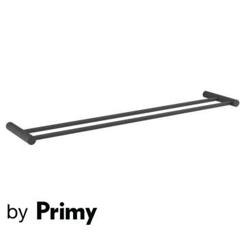 Primy Steel Style Håndklædestang 600mm Scrap (mat mørkegrå)